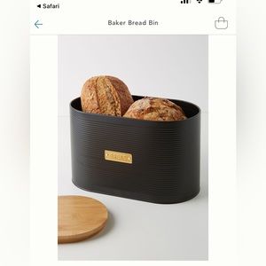 Anthropologie Baker Bread Tin